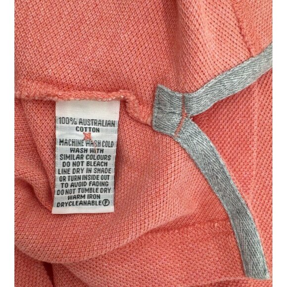 Gunn POLO Orange Sports Fit Cotton Casual Collared shirt Large rod & gunn - Picture 11 of 12